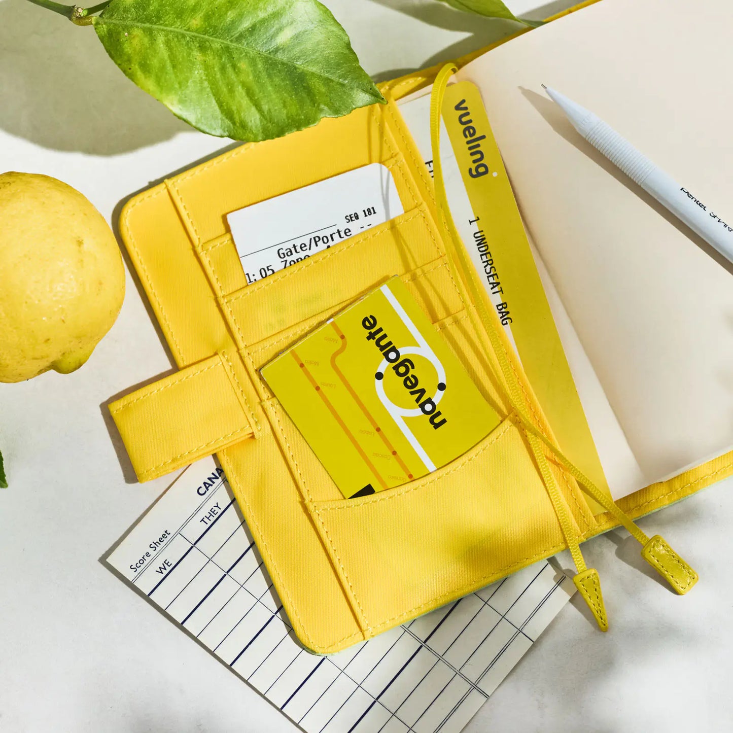 Colors: Fresh Citron [Hobonichi Original (A6) Techo Cover] (Cover Only)