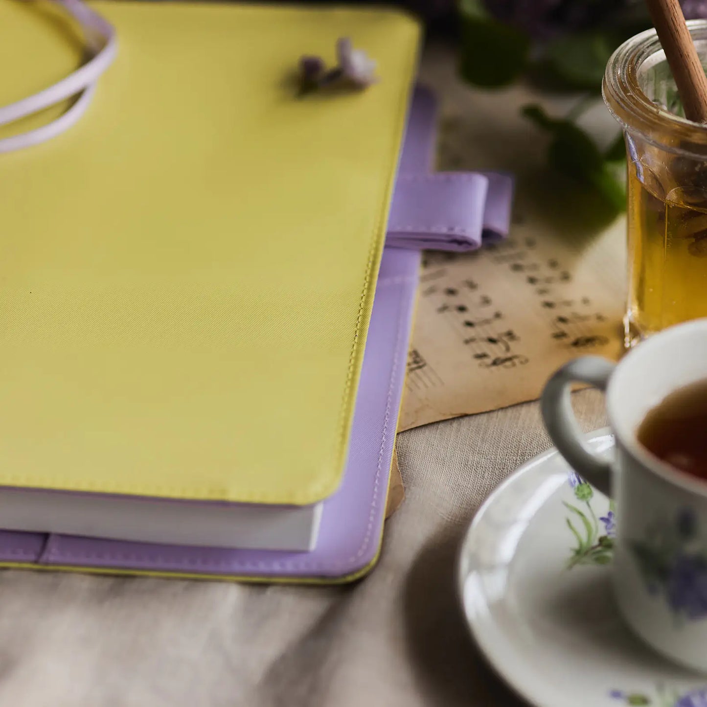 Colors: Honey Lilac [Hobonichi Cousin (A5) Techo Cover] (Cover Only)