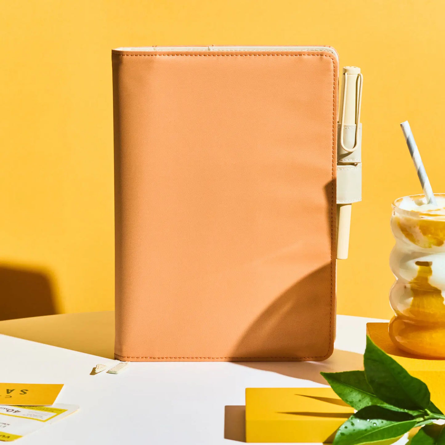 Colors: Mango Latte [Hobonichi Cousin (A5) Techo Cover] (Cover Only)
