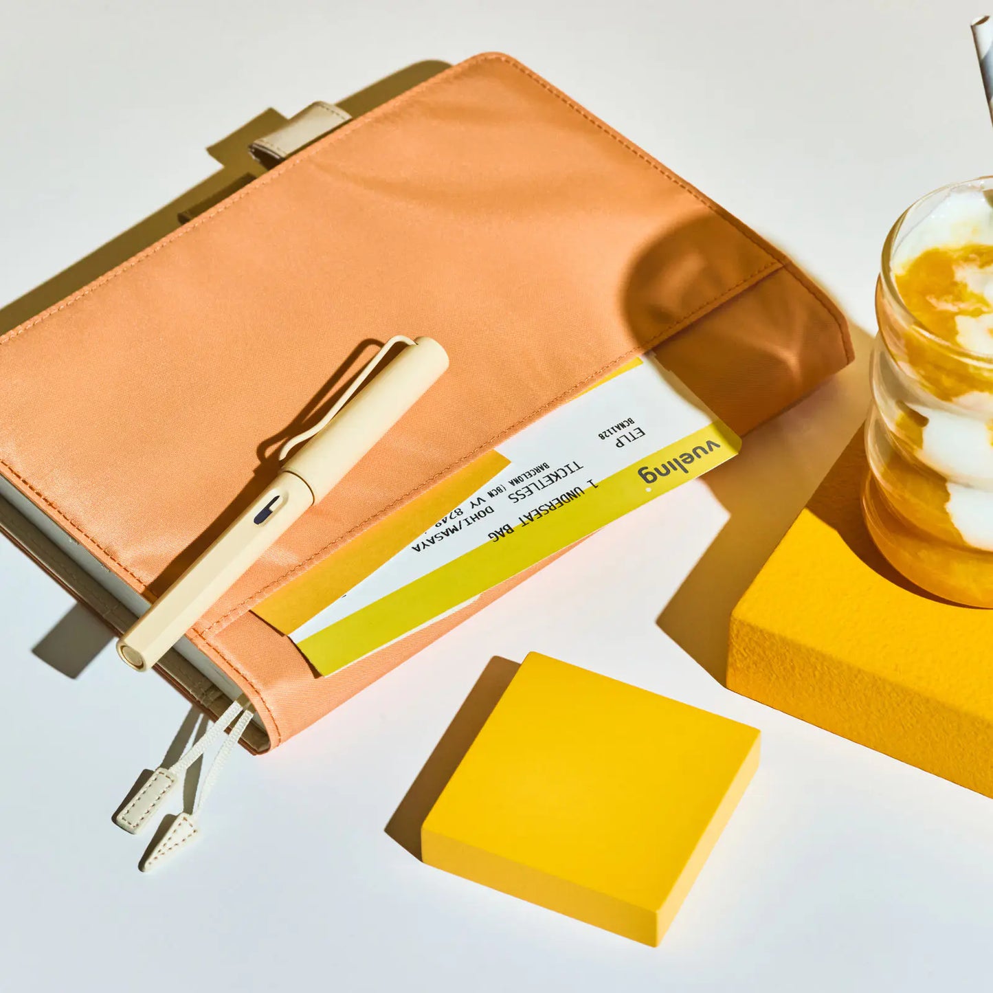 Colors: Mango Latte [Hobonichi Cousin (A5) Techo Cover] (Cover Only)