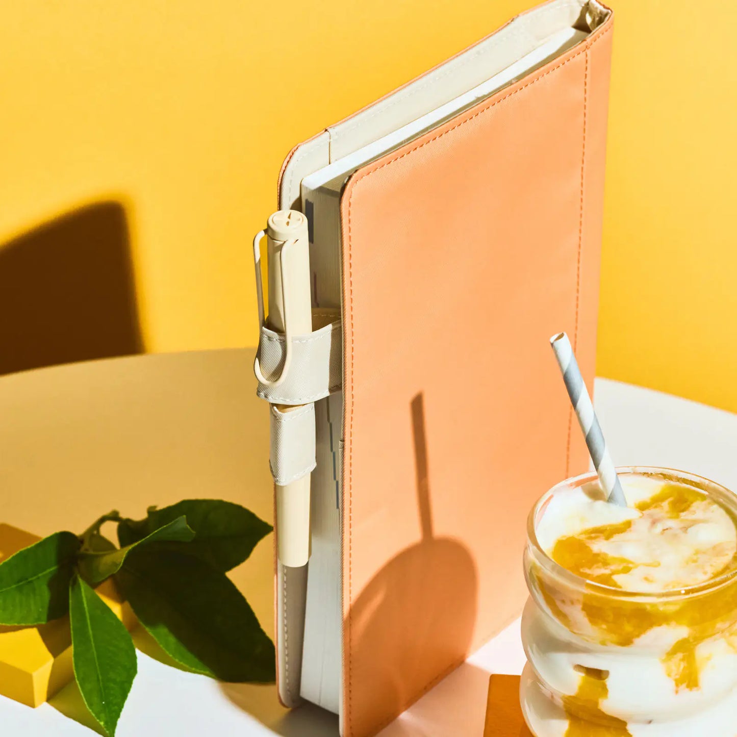 Colors: Mango Latte [Hobonichi Cousin (A5) Techo Cover] (Cover Only)