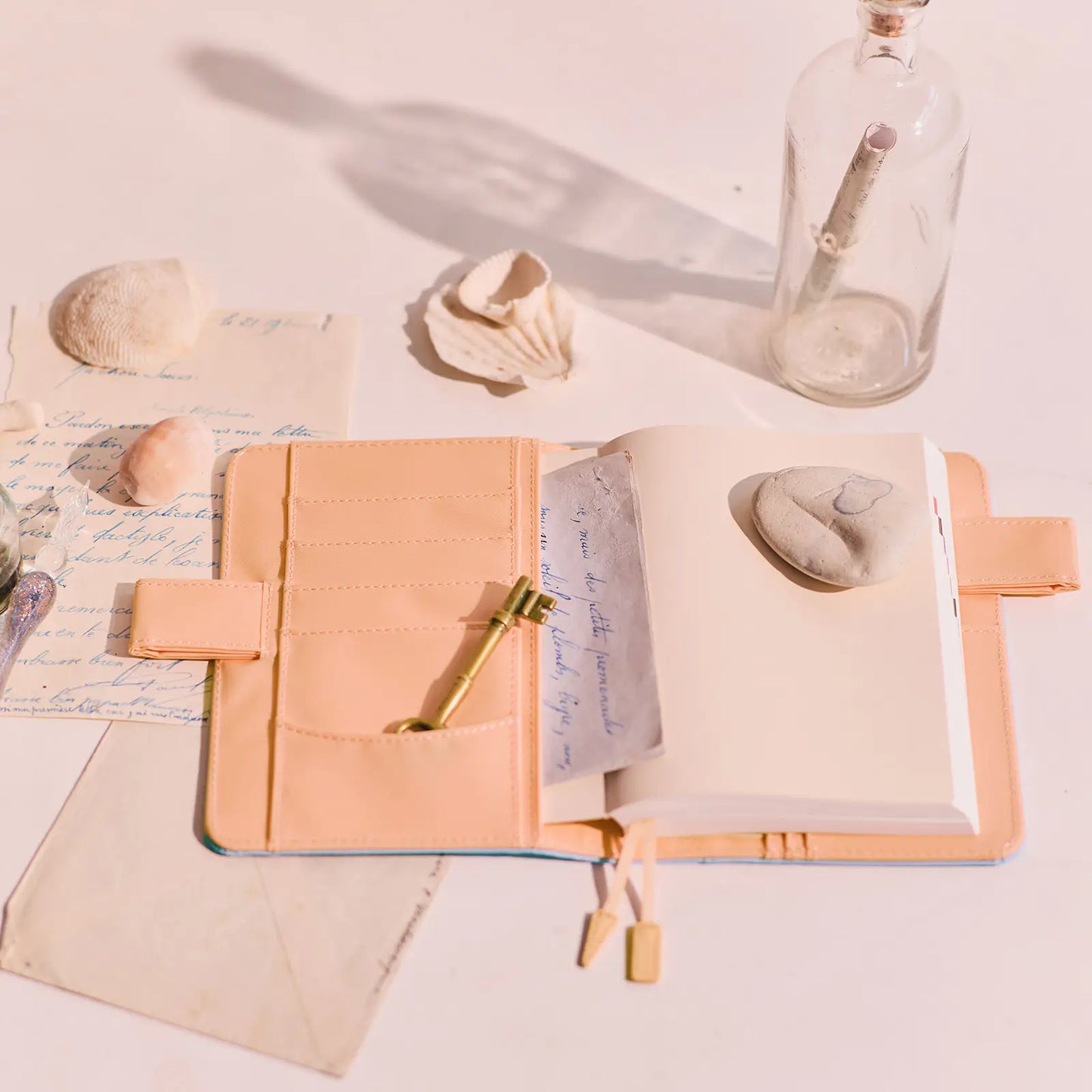Colors: Powder Blue Shell [Hobonichi Original (A6) Techo Cover] (Cover Only)