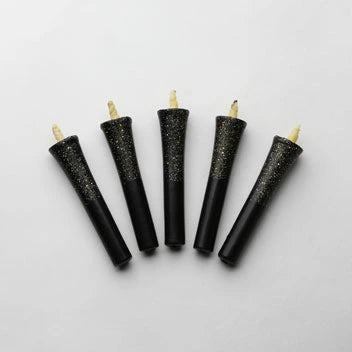 DAIYO Colorful Rice Wax Candles 5 pcs Set - Sora (Cosmos) Color -, Japanese Wa-Rousoku (Japanese candle)