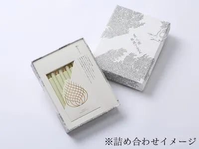 DAIYO Sumac Wax Candles 22 pcs Set - White -, Japanese Wa-Rousoku (Japanese candle)