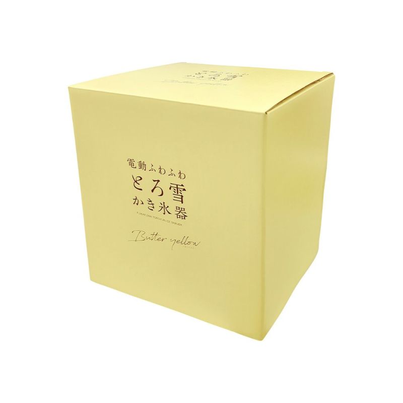 DOSHISHA Electric Fluffy Shaved Ice Maker - DTS-B5MYL - Butter Yellow
