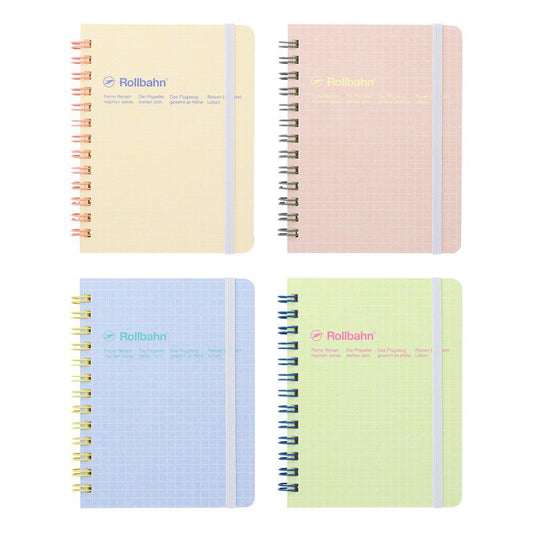 Delfonics Rollbahn Pocket Memo Spiral Notebook Schola - M Size -