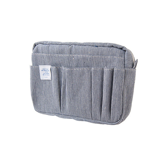 Delfonics Utility Pouch - Medium Size / Denim (Hickory) - , Delfonics Inner Carrying Bag M Size