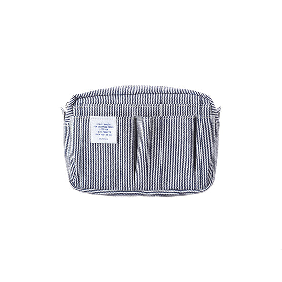 Delfonics Utility Pouch - Small Size / Denim (Hickory) - , Delfonics Inner Carrying Bag S Size