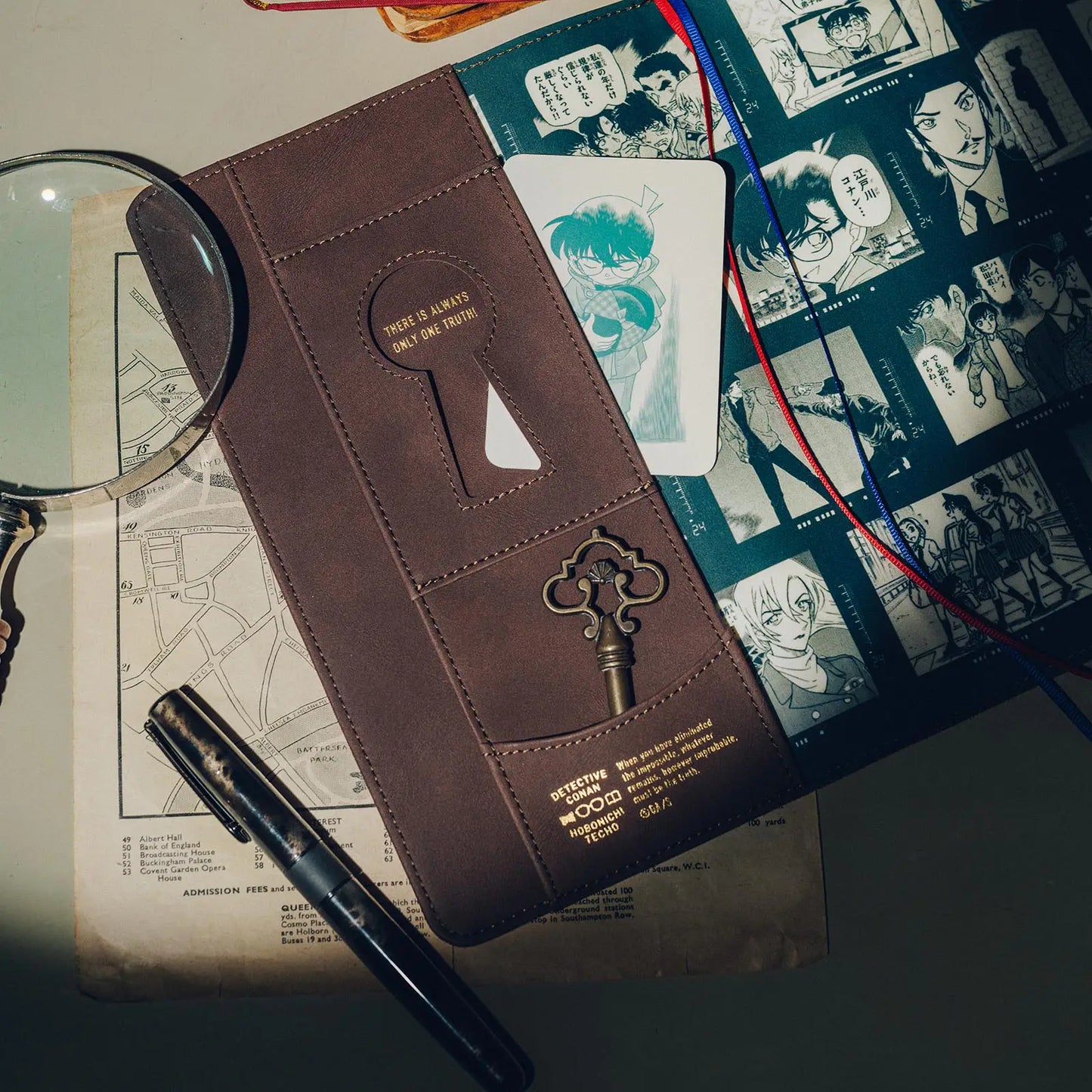Detective Conan: Case Closed! [Hobonichi Cousin (A5) Techo Cover] (Cover Only)