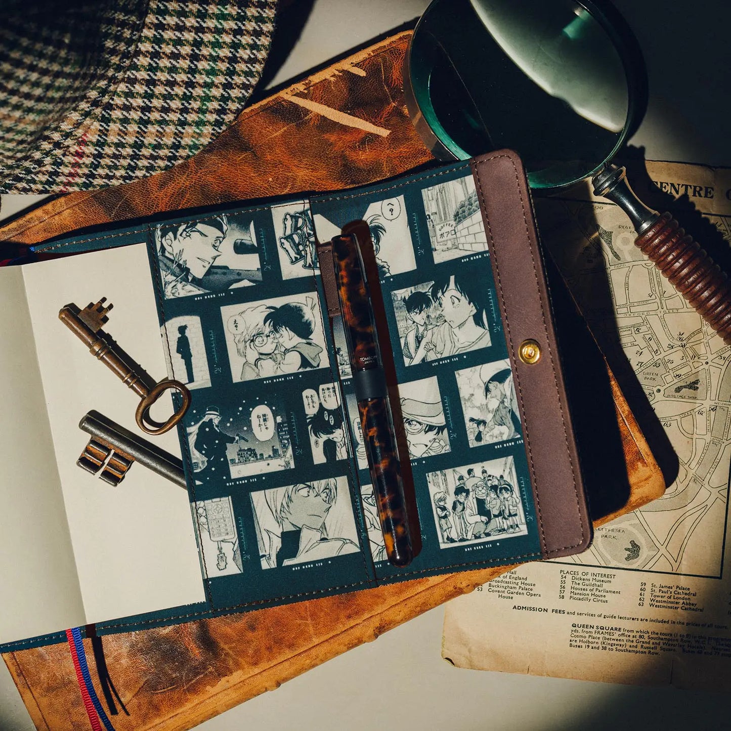 Detective Conan: Case Closed! [Hobonichi Original (A6) Techo Cover] (Cover Only)