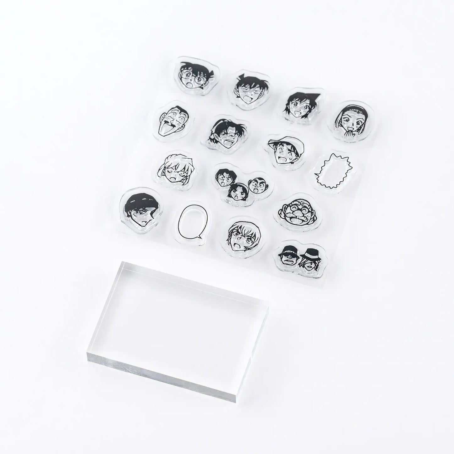 Detective Conan: Detective Conan Clear Stamps,  2026 Hobonichi Accessories