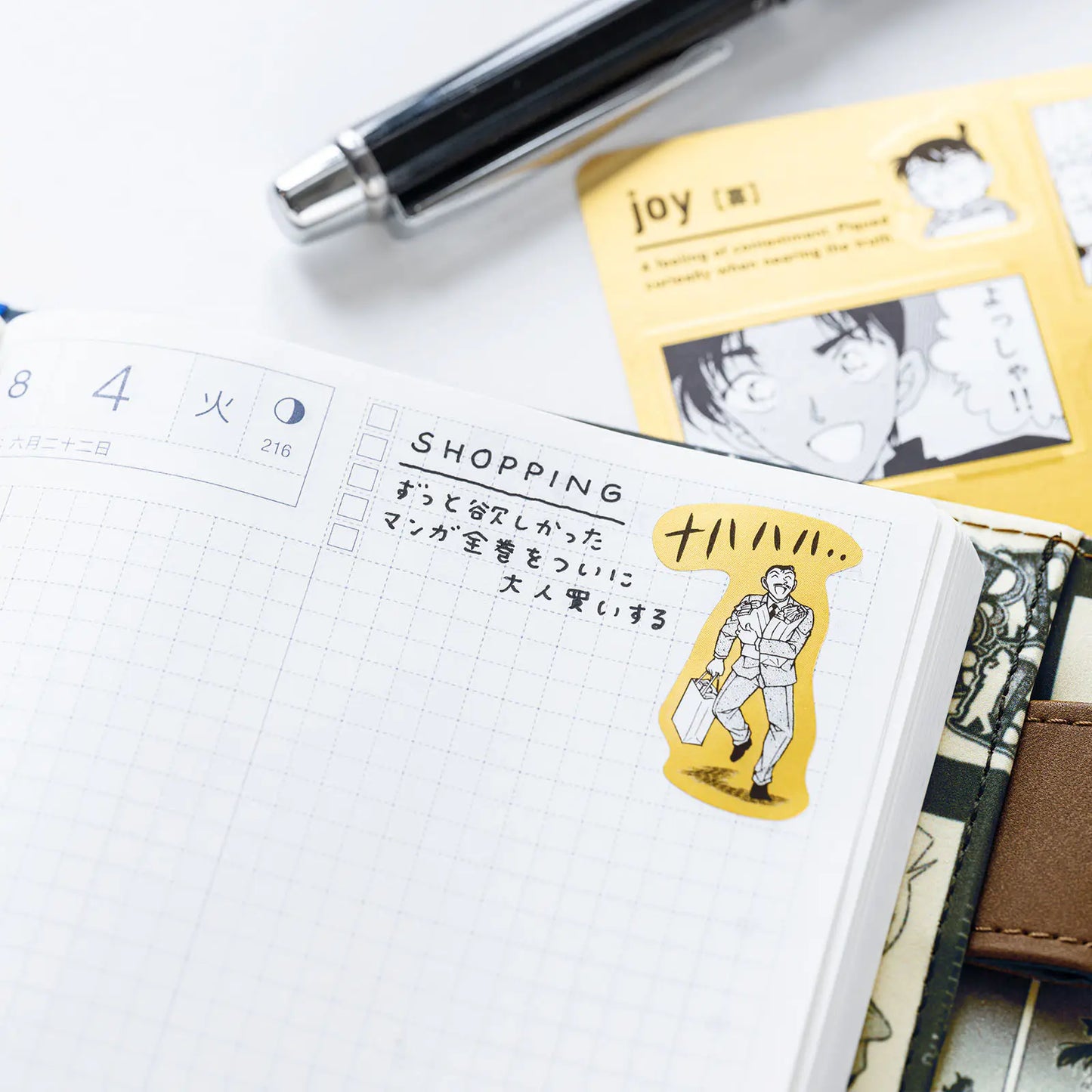 Detective Conan: Detective Conan Emotions Sticker Set,  2026 Hobonichi Accessories