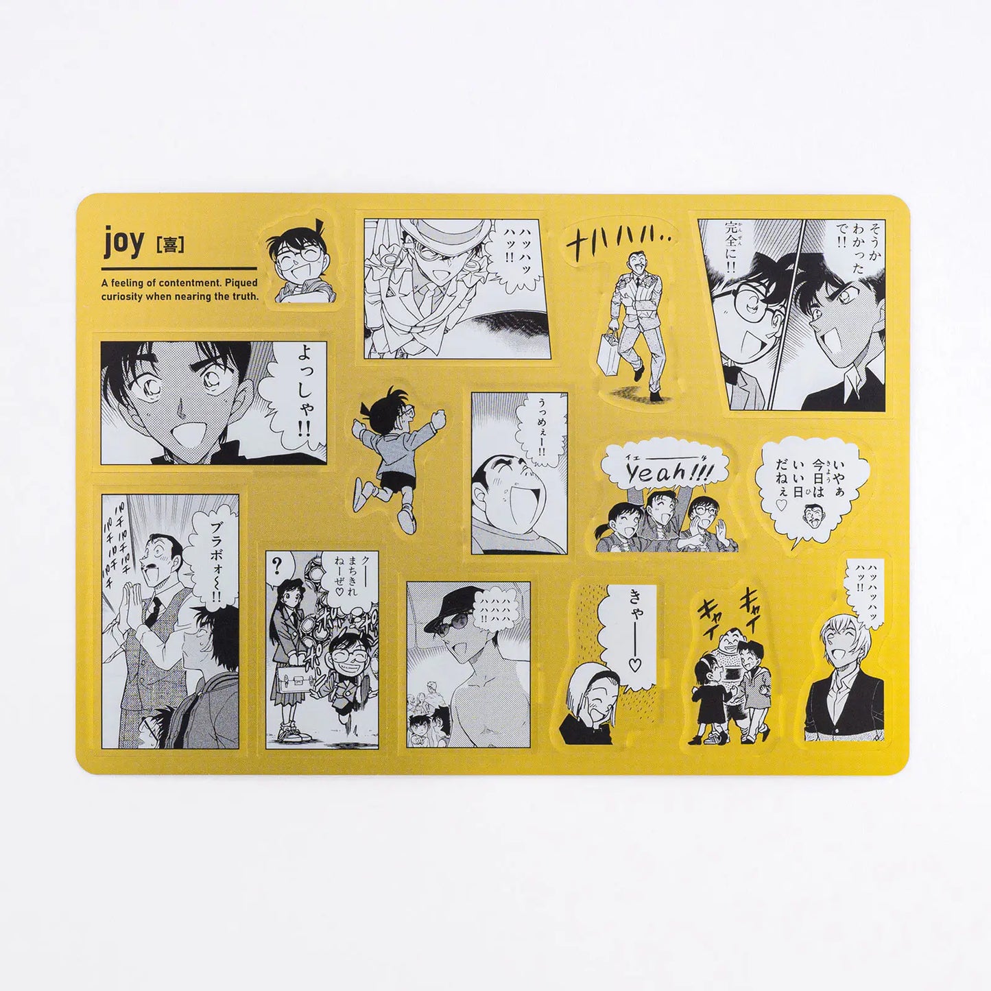 Detective Conan: Detective Conan Emotions Sticker Set,  2026 Hobonichi Accessories