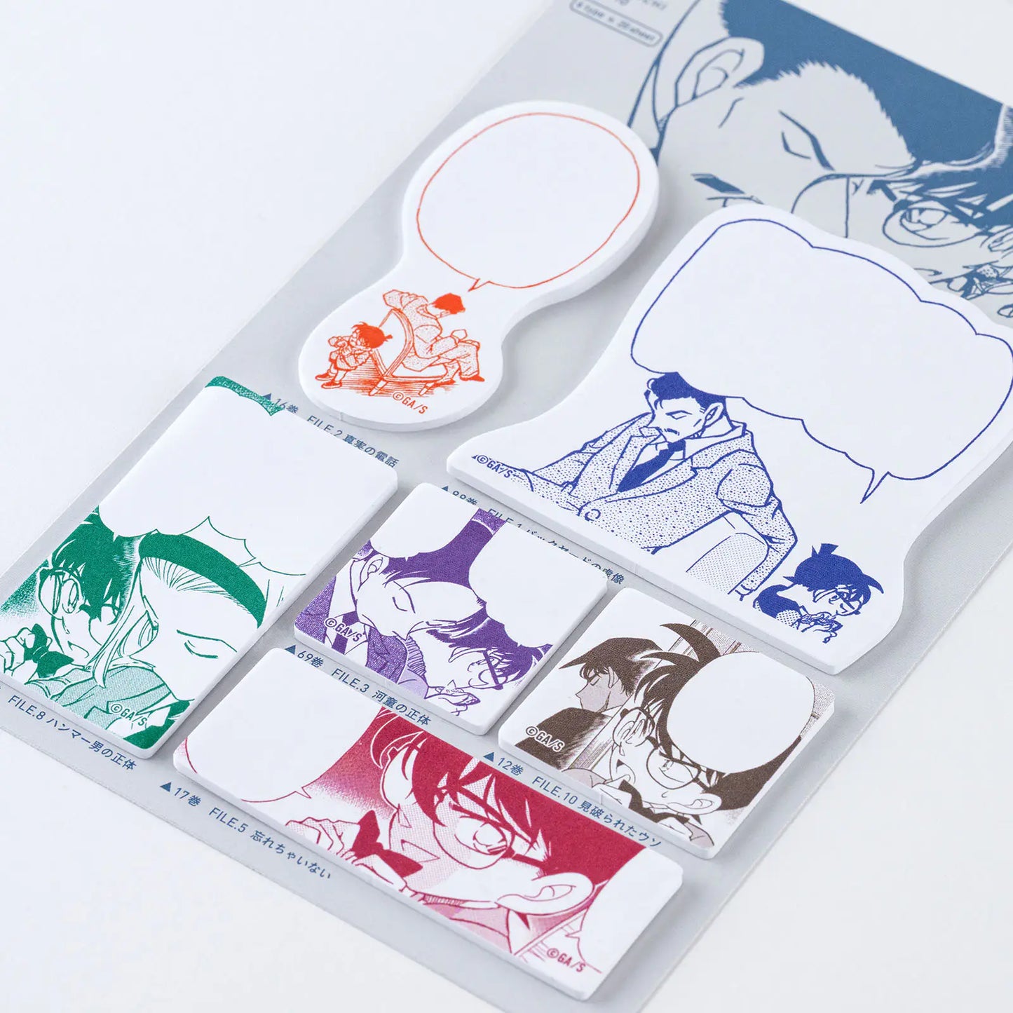 Detective Conan: Detective Conan Speech Bubble Sticky Notes,  2026 Hobonichi Accessories