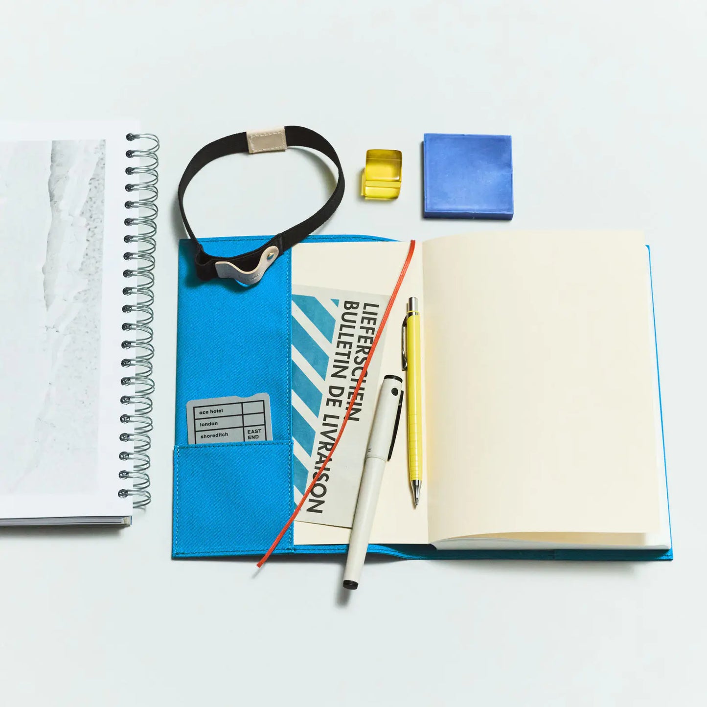 Folio: Ocean Blue [Hobonichi Cousin (A5) Techo Cover] (Cover Only)