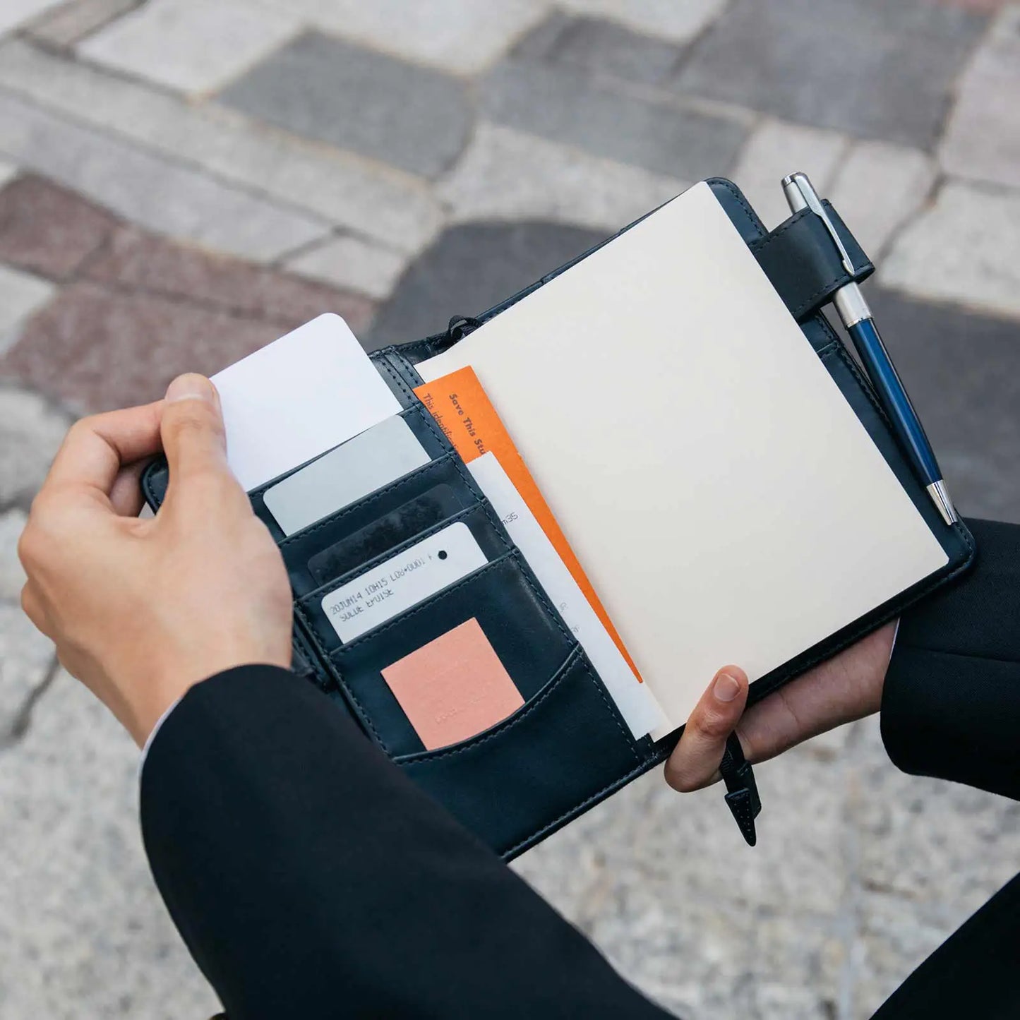 Gentle Stripe [Hobonichi Original (A6) Techo Cover] (Cover Only)