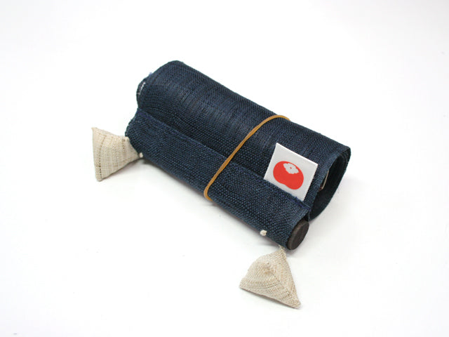 Hand-dyed Linen Japanese Small Tapestry - Firefly -, Kyoto Noren, Japanese wall hanging scroll