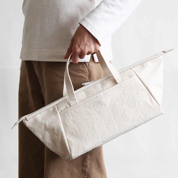 Handbag - Tool Bag Design / Ecru -