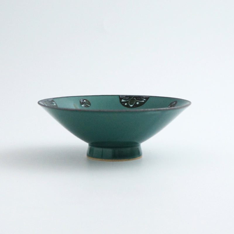 Hasami Yaki(ware) Rice Bowl Set of 3pcs - Japanese Pattern -, Japanese Hasami ware rice bowl