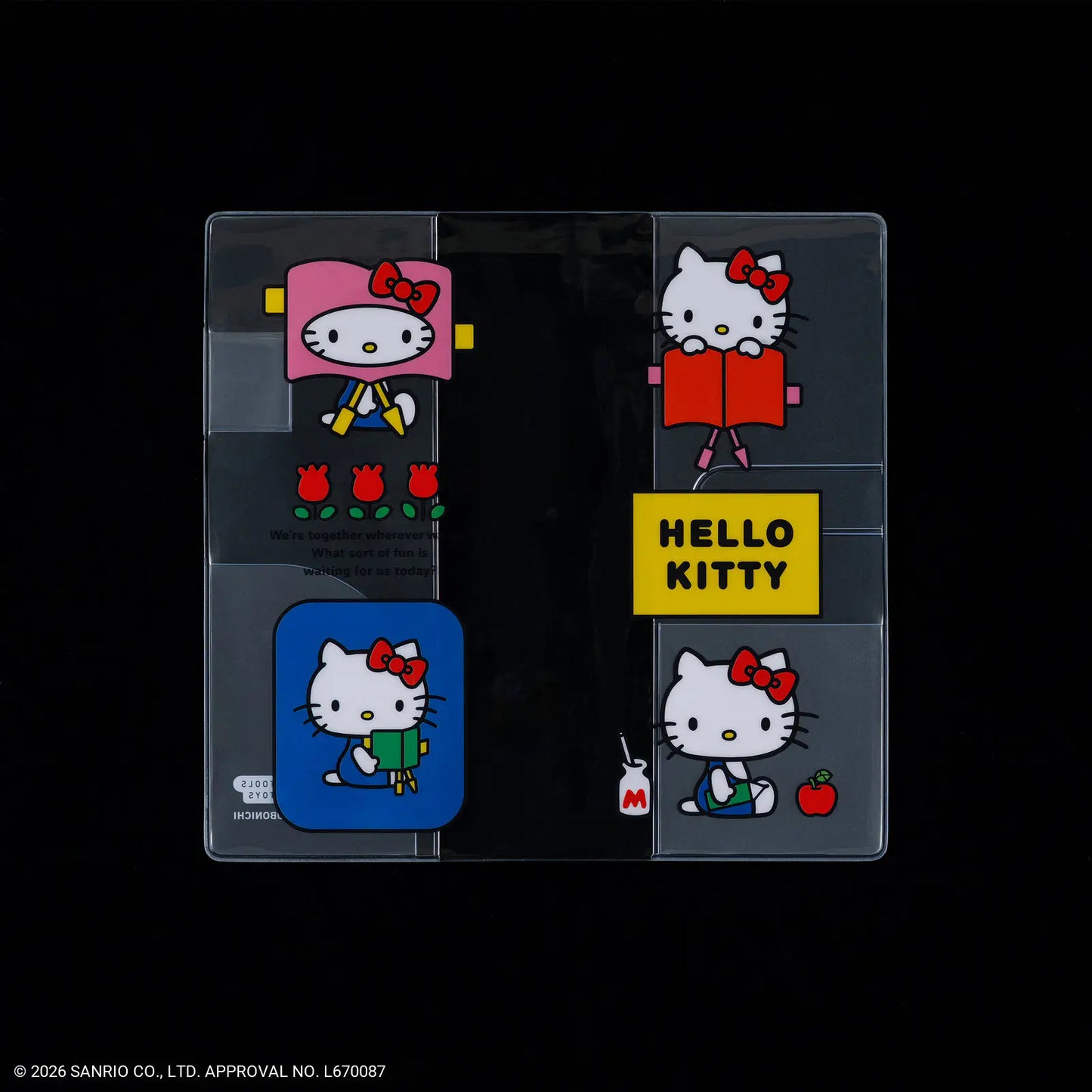 Hello Kitty: Clear Cover for Weeks (Together Forever), 2027 Hobonichi Accessories