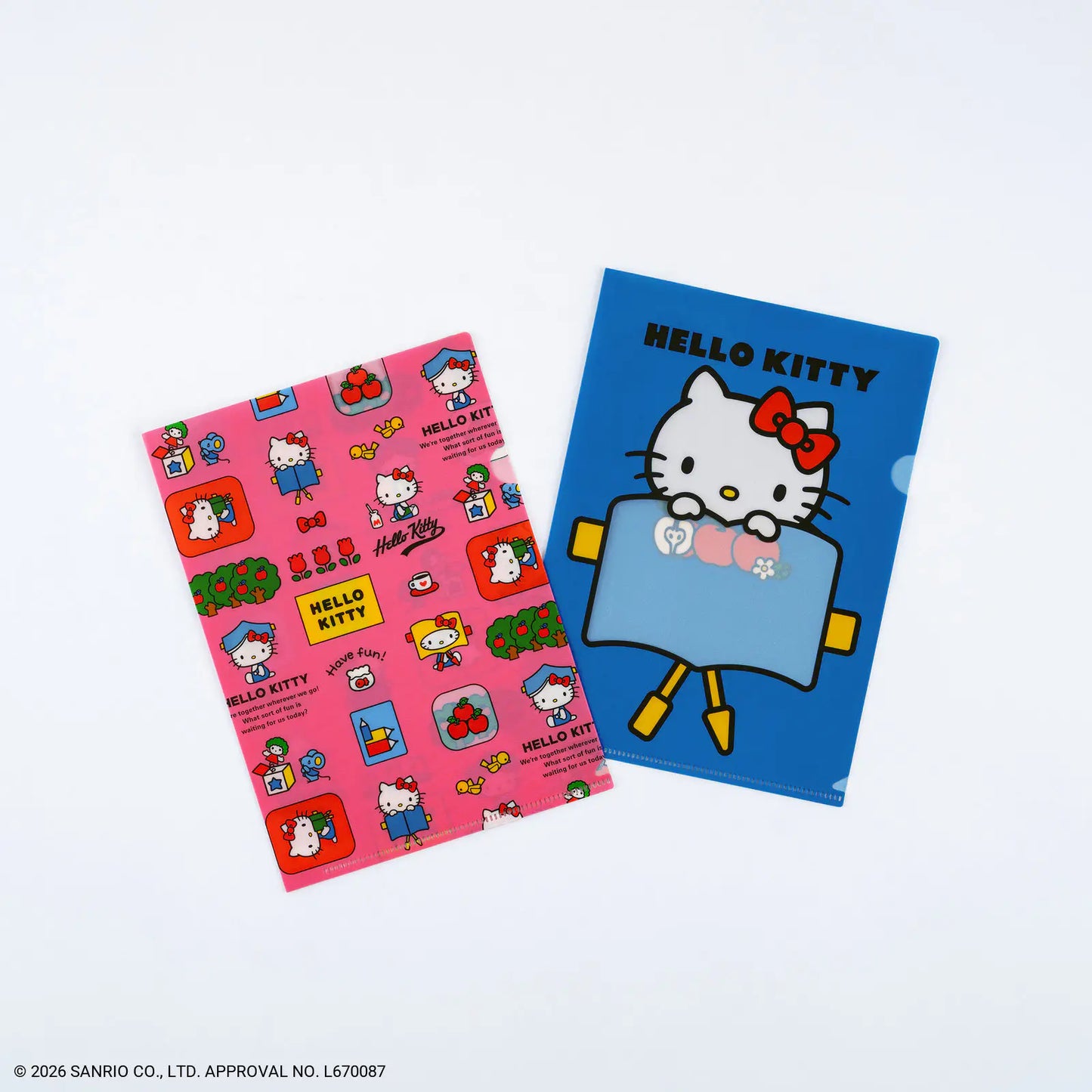 Hello Kitty: Hobonichi Folder Set of 2 for A5 Size, 2027 Hobonichi Accessories