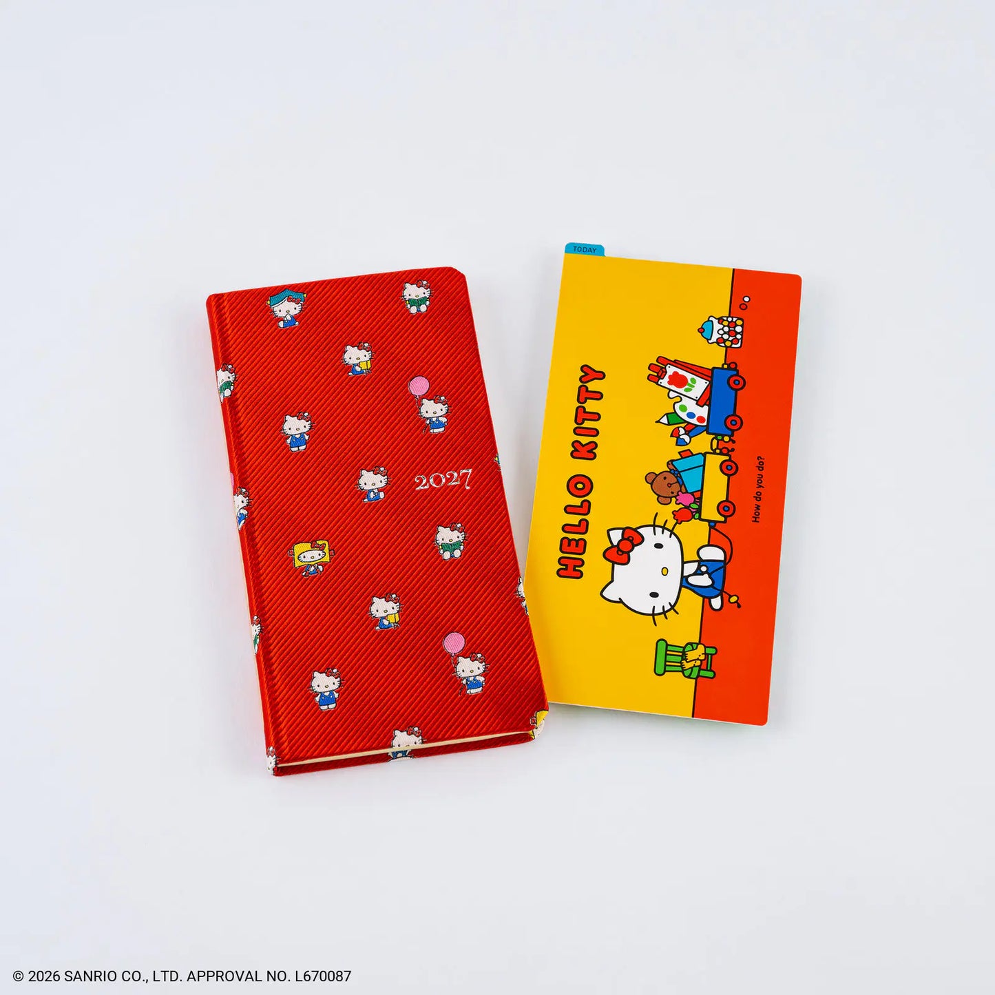 Hello Kitty: Hobonichi Pencil Board For A6 Size / A5 Size / Weeks, 2027 Hobonichi Accessories