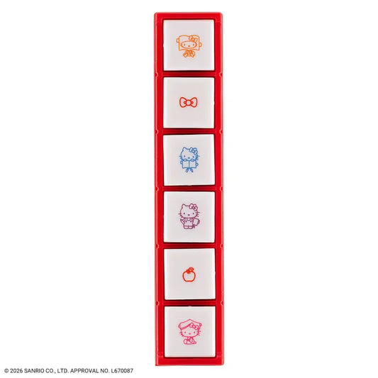 Hello Kitty: Pochitto6 Push-Button Stamp (Hello Kitty) Kodomo no Kao x Hobonichi, 2027 Hobonichi Accessories