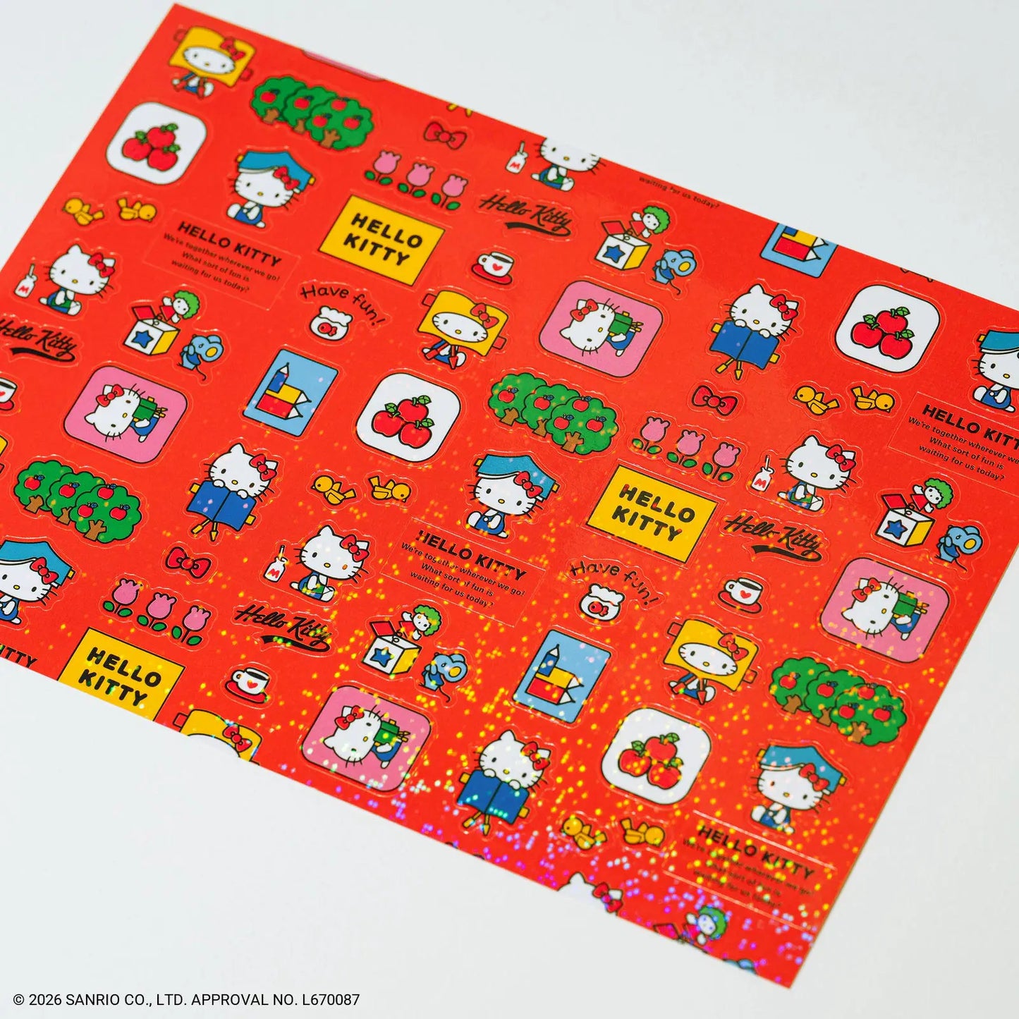 Hello Kitty: Stickers (Techo and Friends), 2027 Accessories