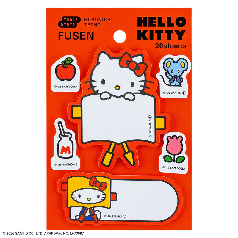 Hello Kitty: Sticky Notes, 2027 Hobonichi Accessories