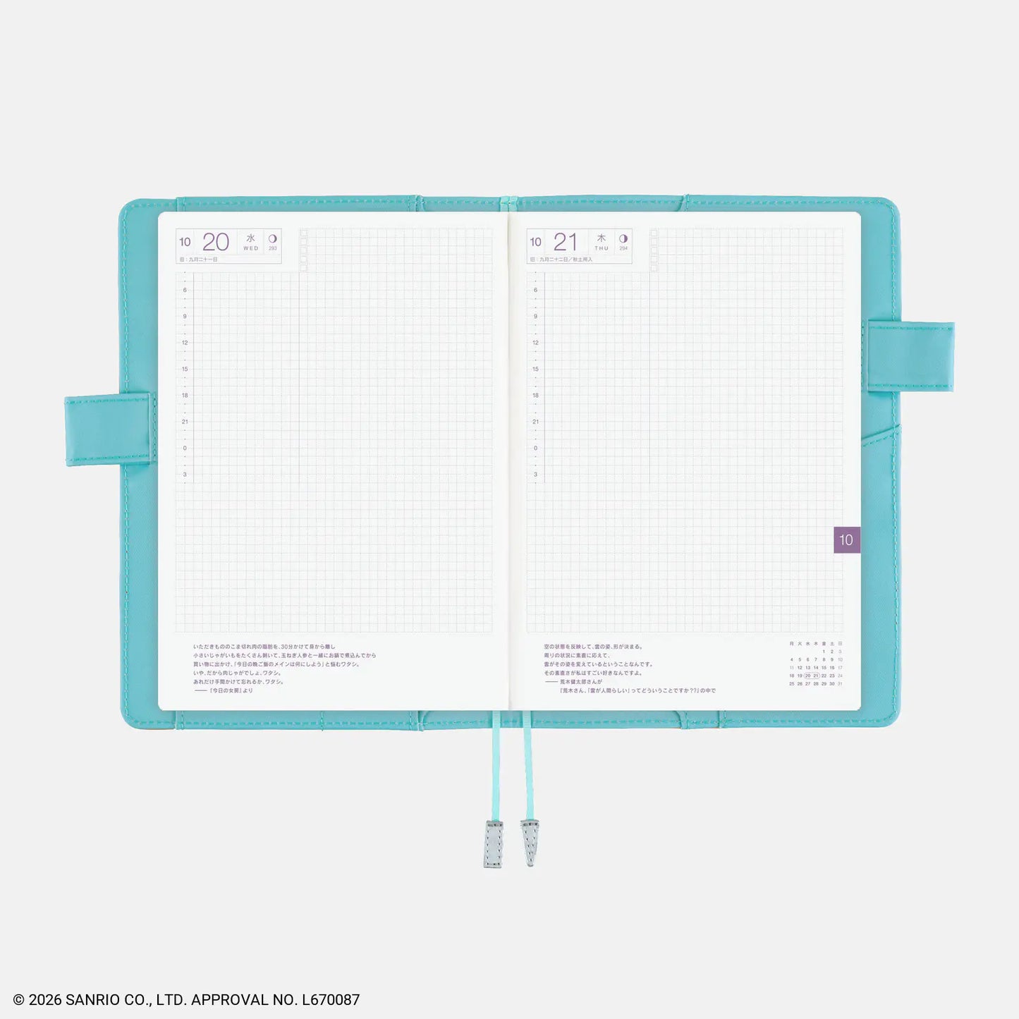 Hello Kitty: Techo and Friends [Hobonichi Cousin (A5) Techo Cover] (Cover Only)