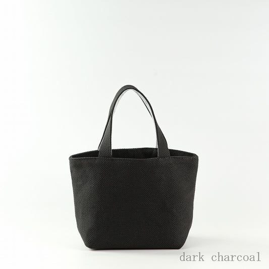 High Quality Matsuemon Canvas Tote Bag Small Size - dark charcoal -