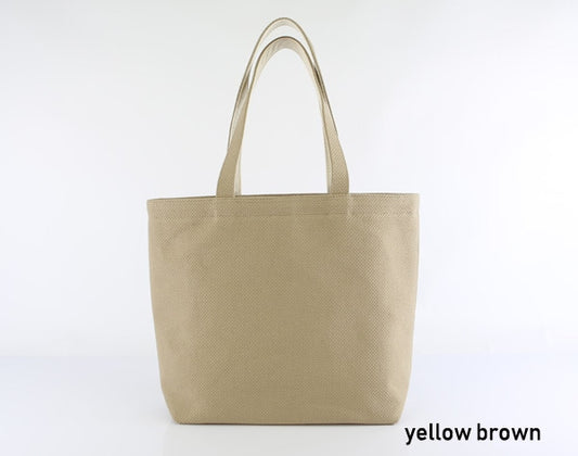 High Quality Matsuemon Canvas Tote Bag - yellow brown -, Japanese canvas tote bag