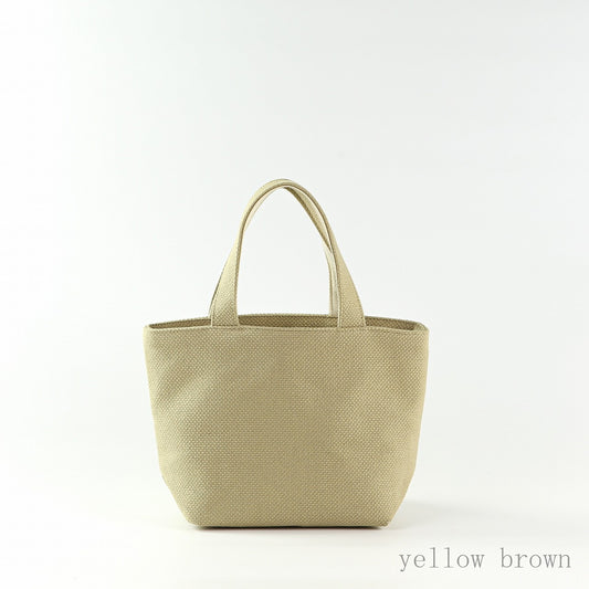 High Quality Matsuemon Canvas Tote Bag Small Size - yellow brown -