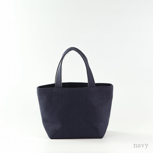 High Quality Matsuemon Canvas Tote Bag Small Size - navy -