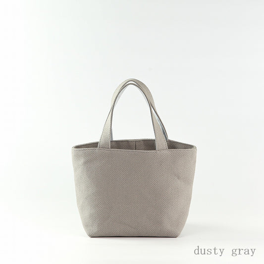 High Quality Matsuemon Canvas Tote Bag Small Size - dusty gray -