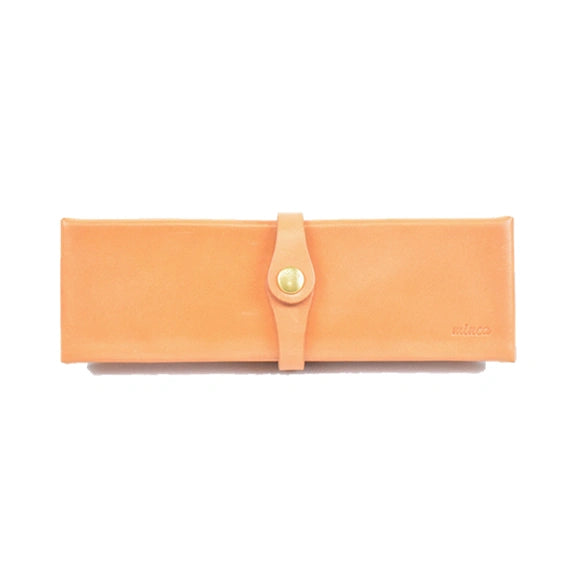 High Quality Tochigi Leather Pencil Case, Handmade in Japan, Japanese leather pencil case, Japanese leather pen case