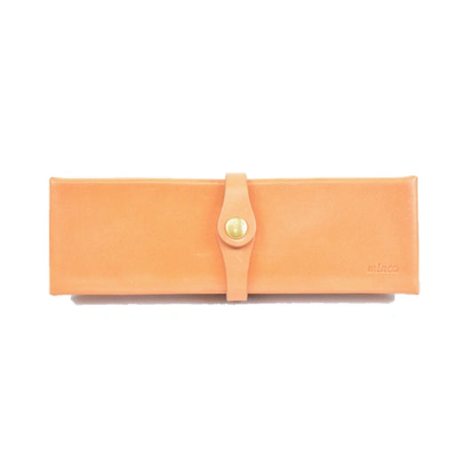 High Quality Tochigi Leather Pencil Case, Handmade in Japan, Japanese leather pencil case, Japanese leather pen case