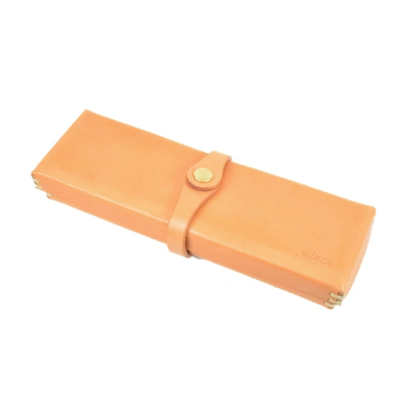 High Quality Tochigi Leather Pencil Case, Handmade in Japan, Japanese leather pencil case, Japanese leather pen case