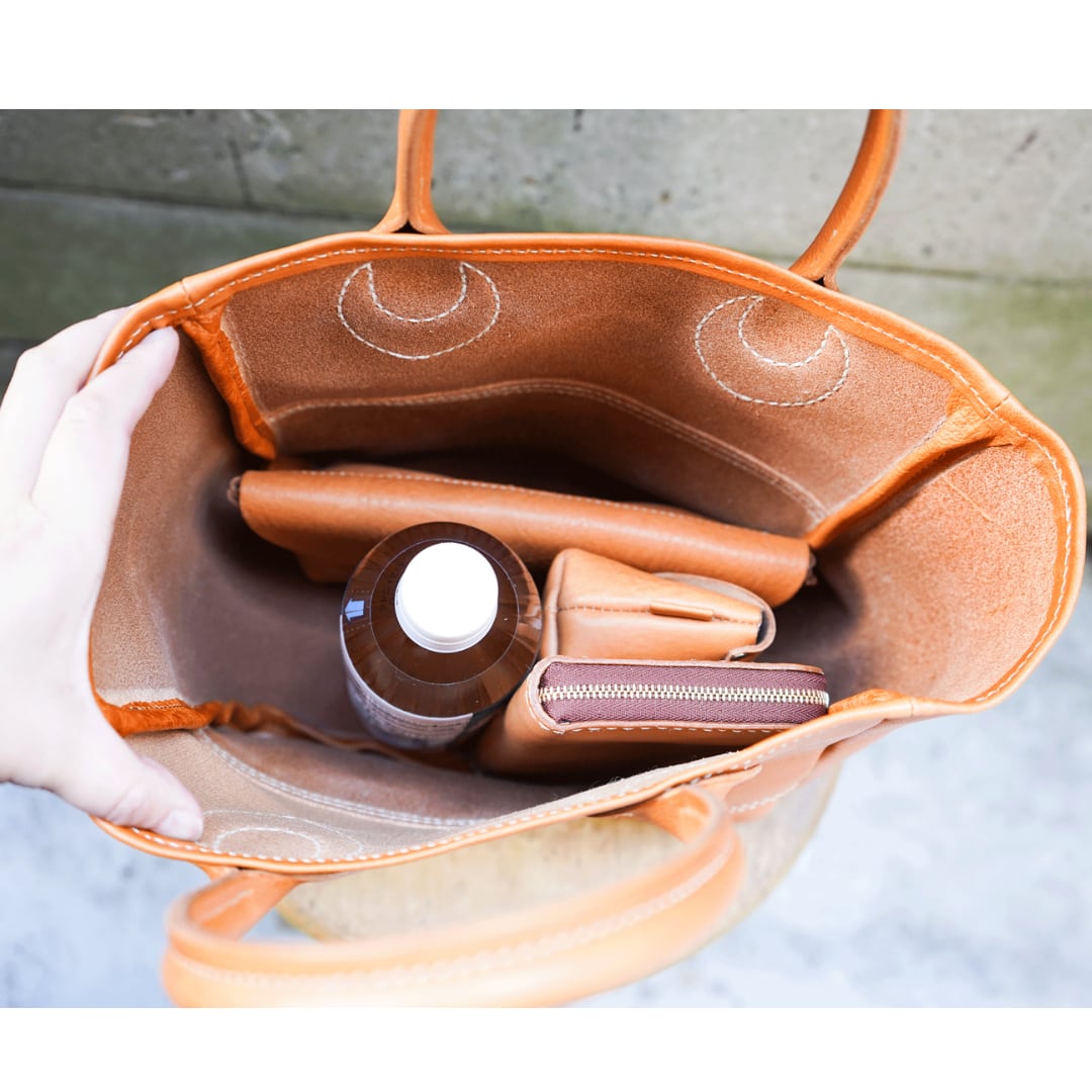 High Quality Tochigi Leather Tote Bag, Handmade in Japan