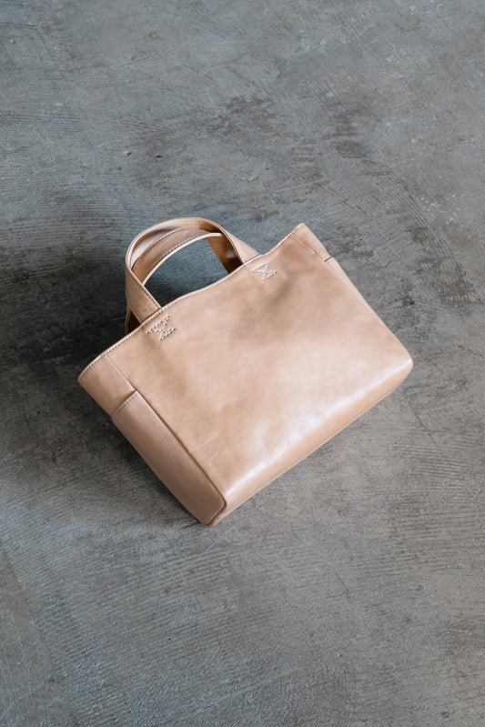High Quality Tochigi Leather Tote Bag, Handmade in Japan