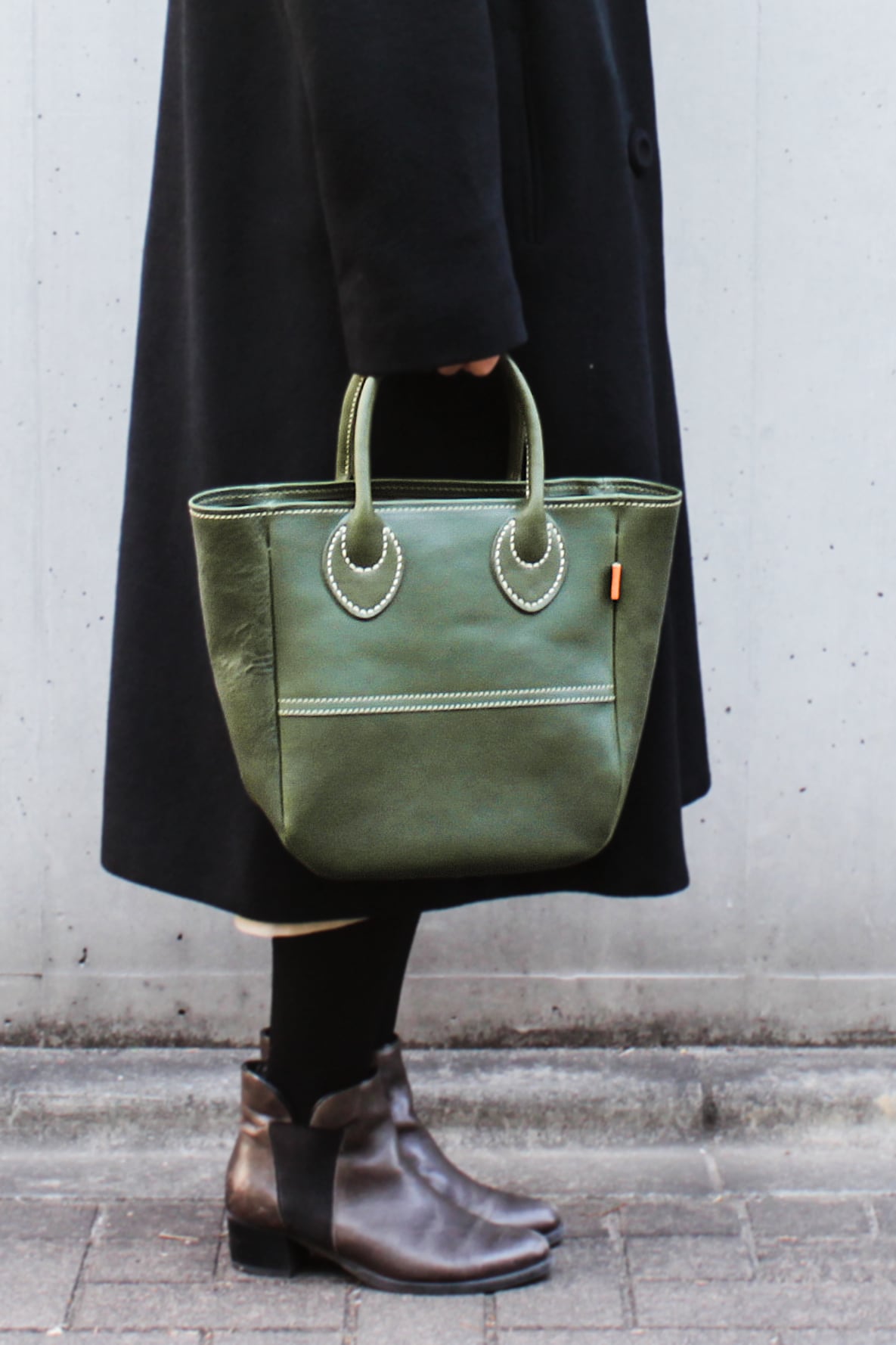 High Quality Tochigi Leather Tote Bag, Handmade in Japan