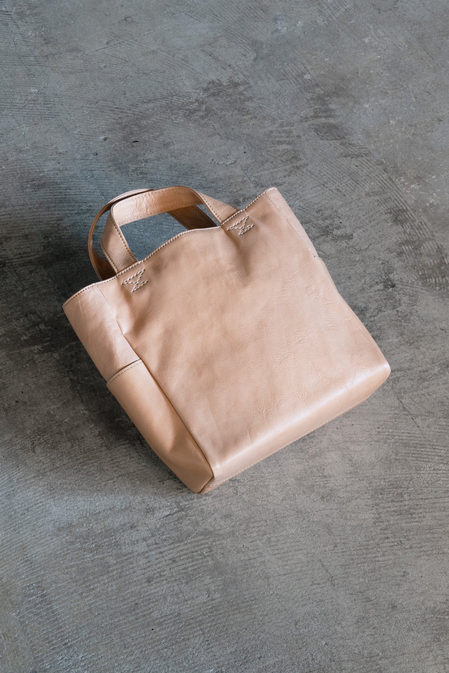 High Quality Tochigi Leather Tote Bag, Handmade in Japan