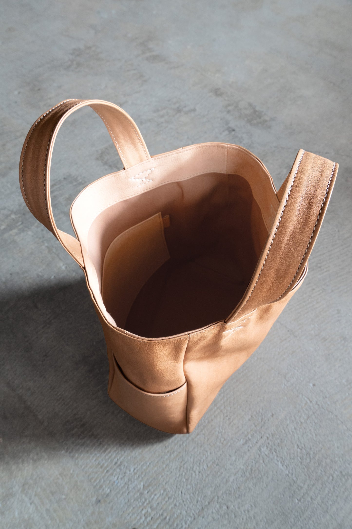 High Quality Tochigi Leather Tote Bag, Handmade in Japan