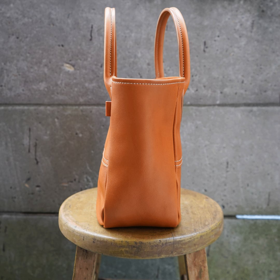 High Quality Tochigi Leather Tote Bag, Handmade in Japan