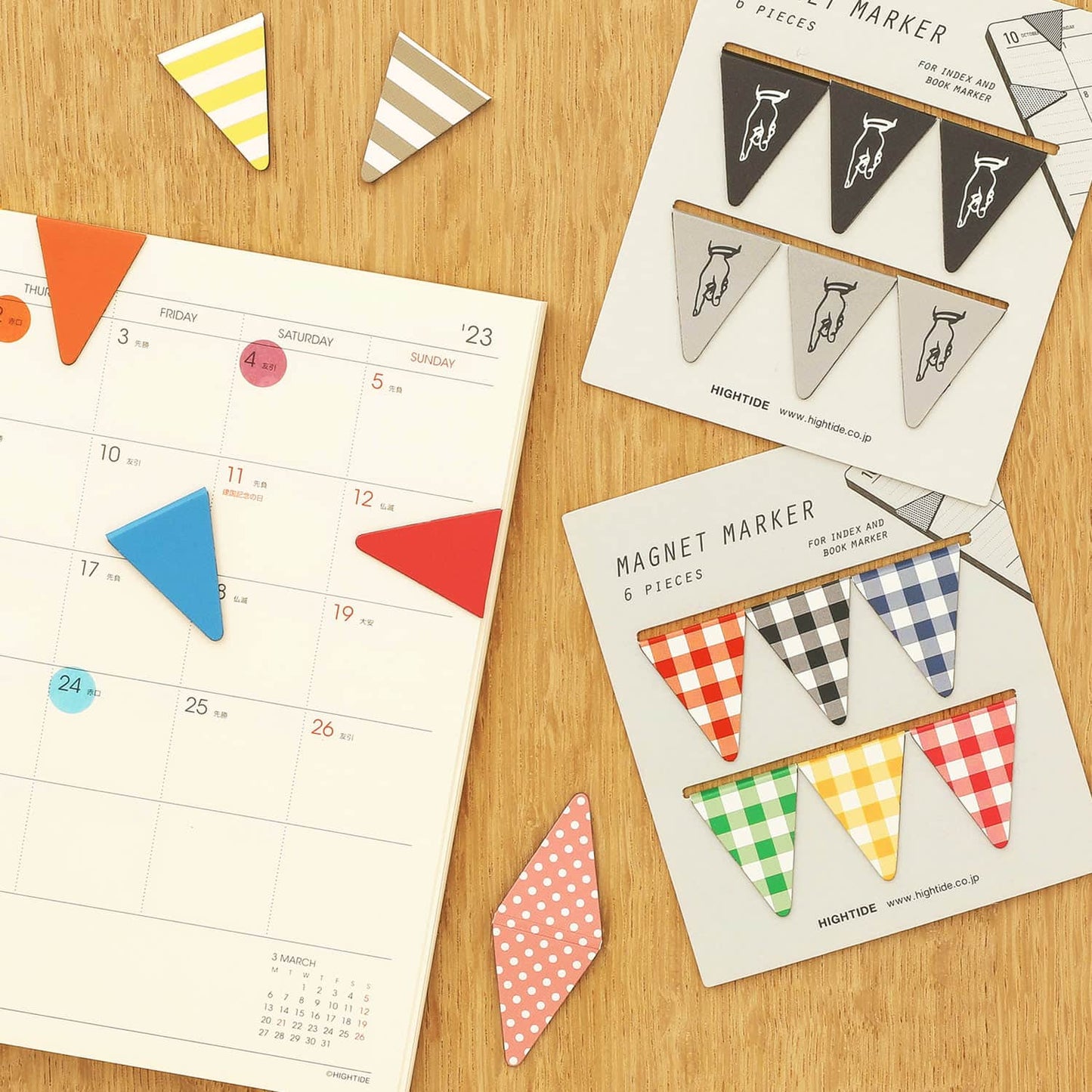 Hightide: Magnetic Bookmark, Hobonichi Techo Accessories