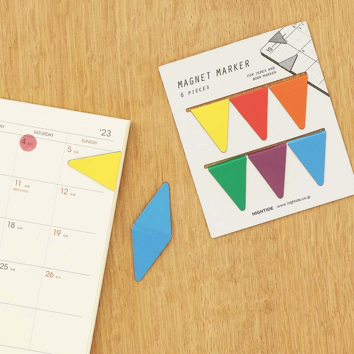 Hightide: Magnetic Bookmark, Hobonichi Techo Accessories