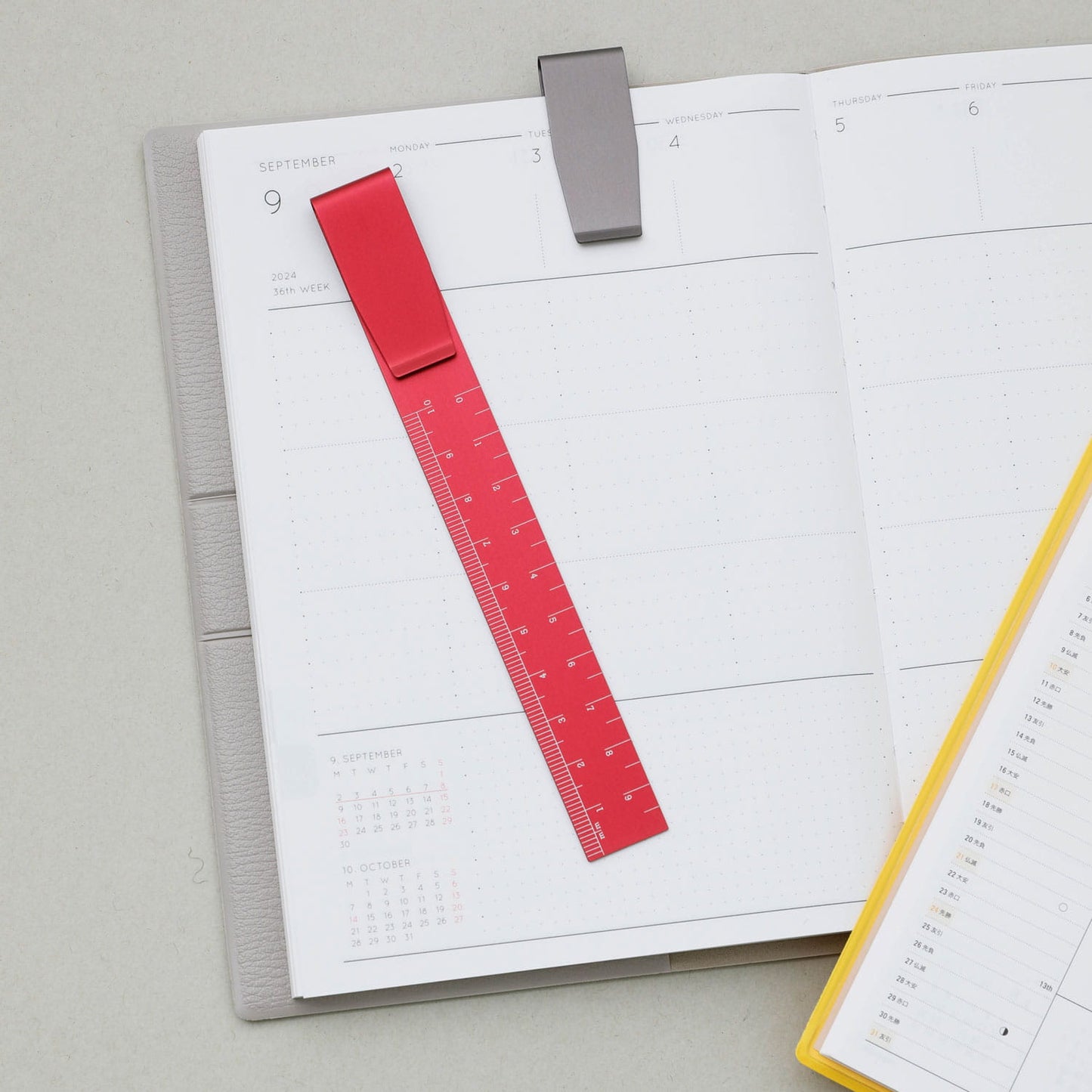 Hightide: Ruler Clip, Hobonichi Techo Accessories