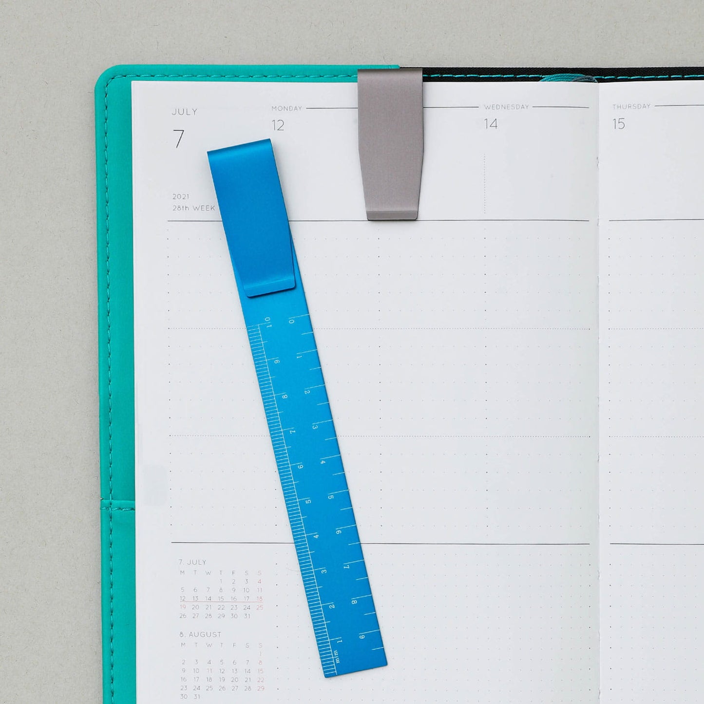 Hightide: Ruler Clip, Hobonichi Techo Accessories
