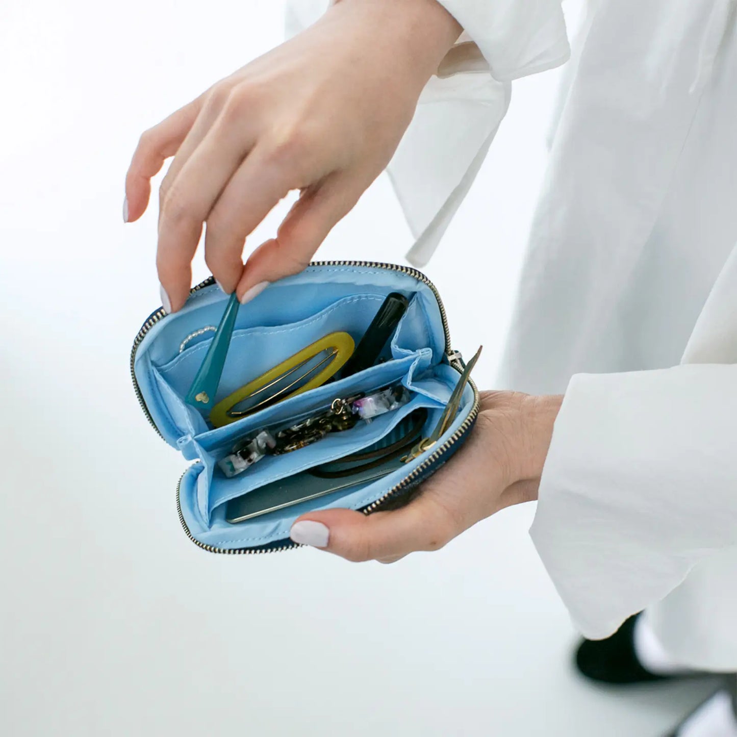 Hiroko Kubota: Aurora Duty Drawer Pouch Pocket,  Hobonichi Drawer Pouch Pocket