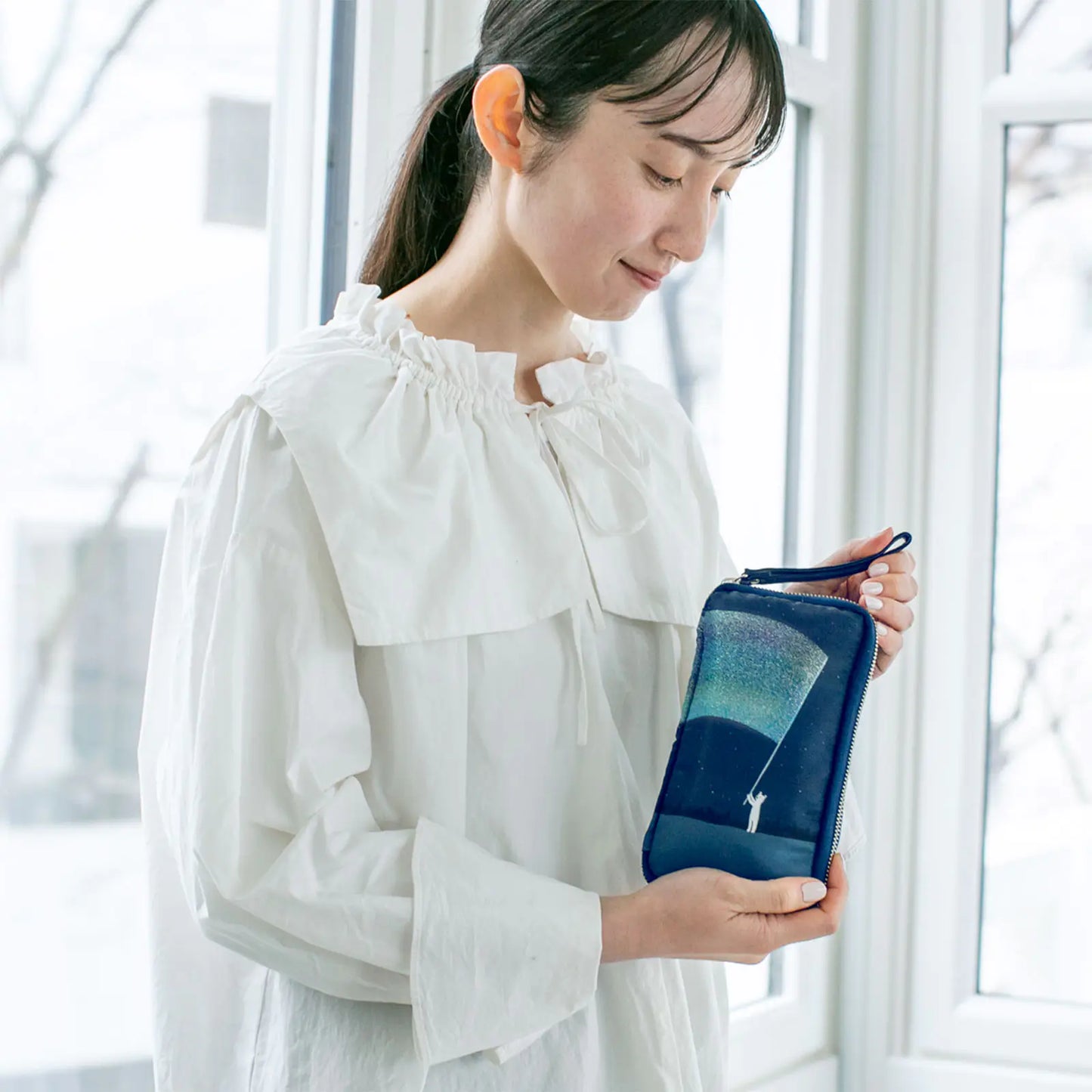 Hiroko Kubota: Aurora Duty Small Drawer Pouch,  Hobonichi Small Drawer Pouch